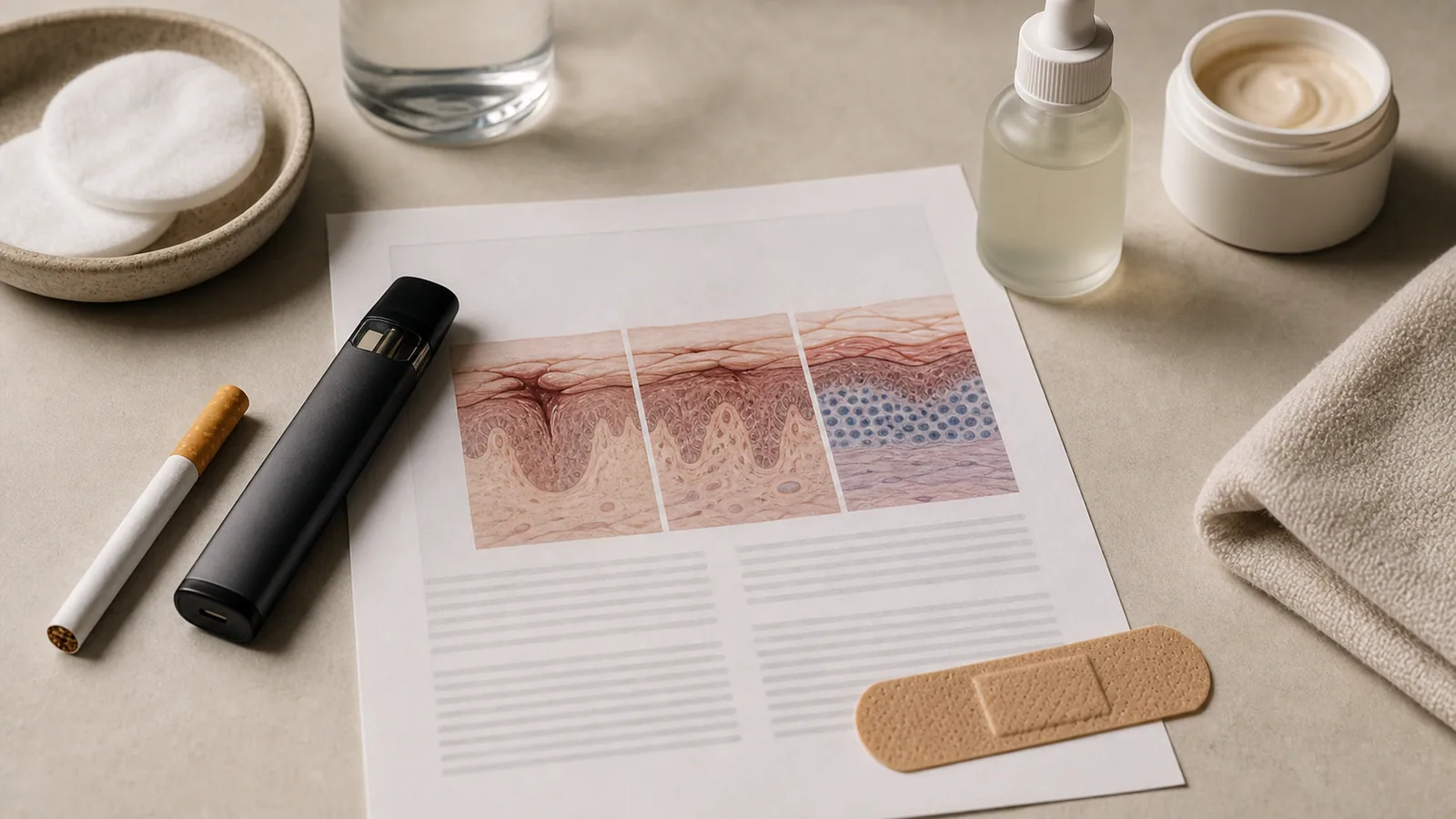 Does Vaping Impair Skin Healing?