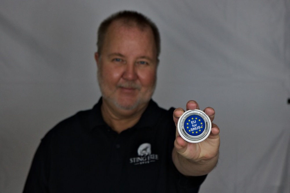 Bengt Wiberg of Sting Free Snus and EU for Snus