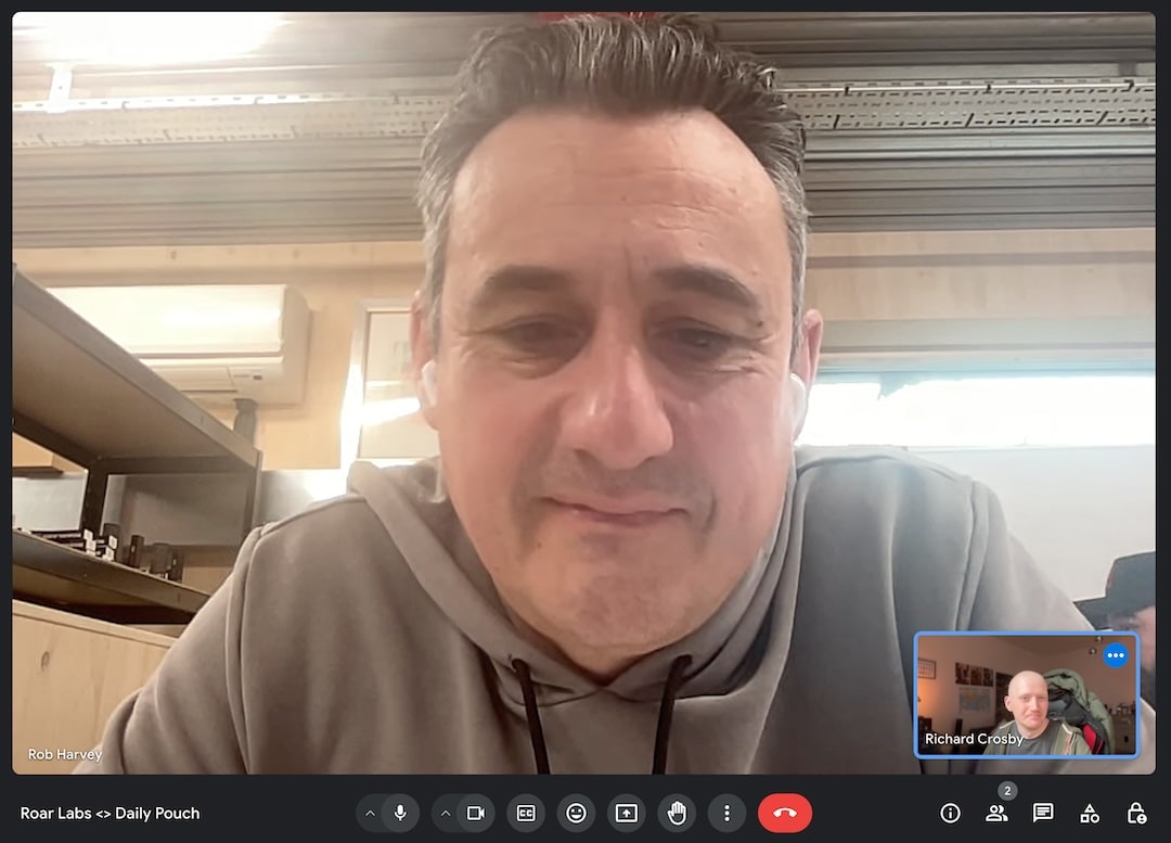 Roarlabs and The Daily Pouch call