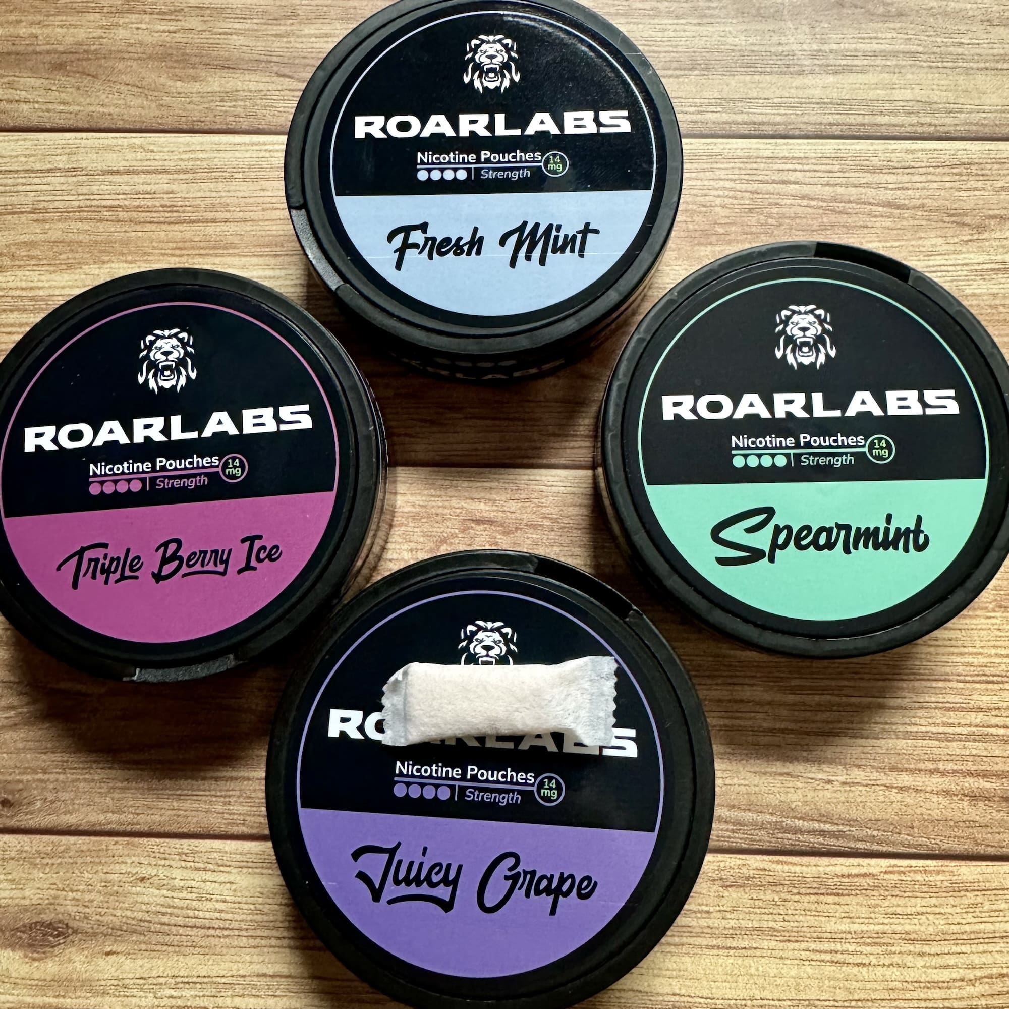Roarlabs Nicotine Pouch Range