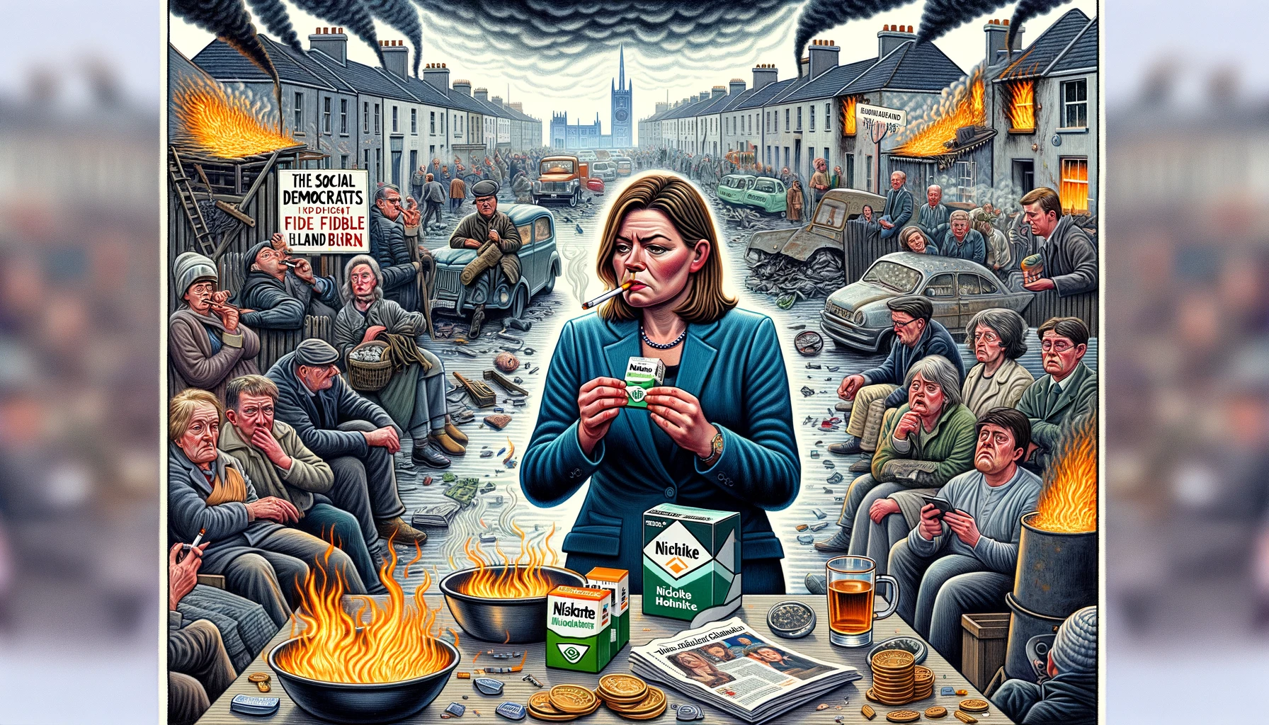 The Social Democrats Fiddle While Ireland Burns