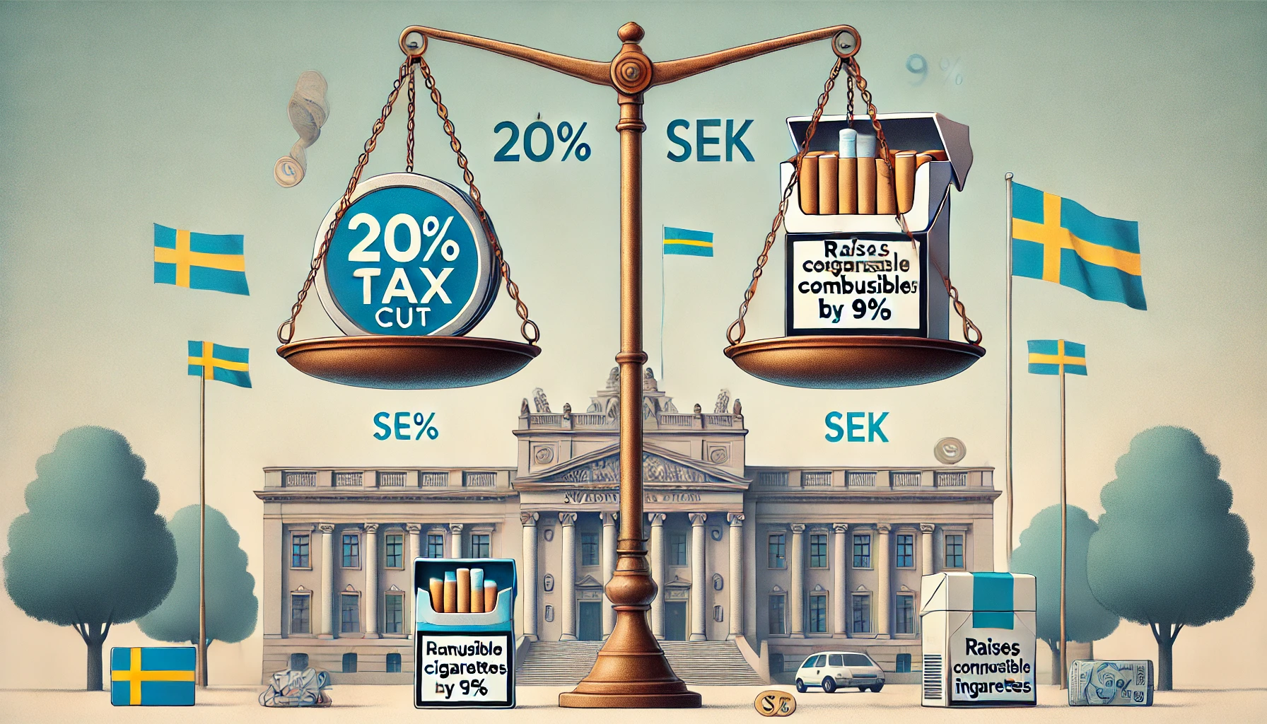 Swedish Riksdag Lower Snus Tax by 20%, Raises Combustible Cigarettes by 9%