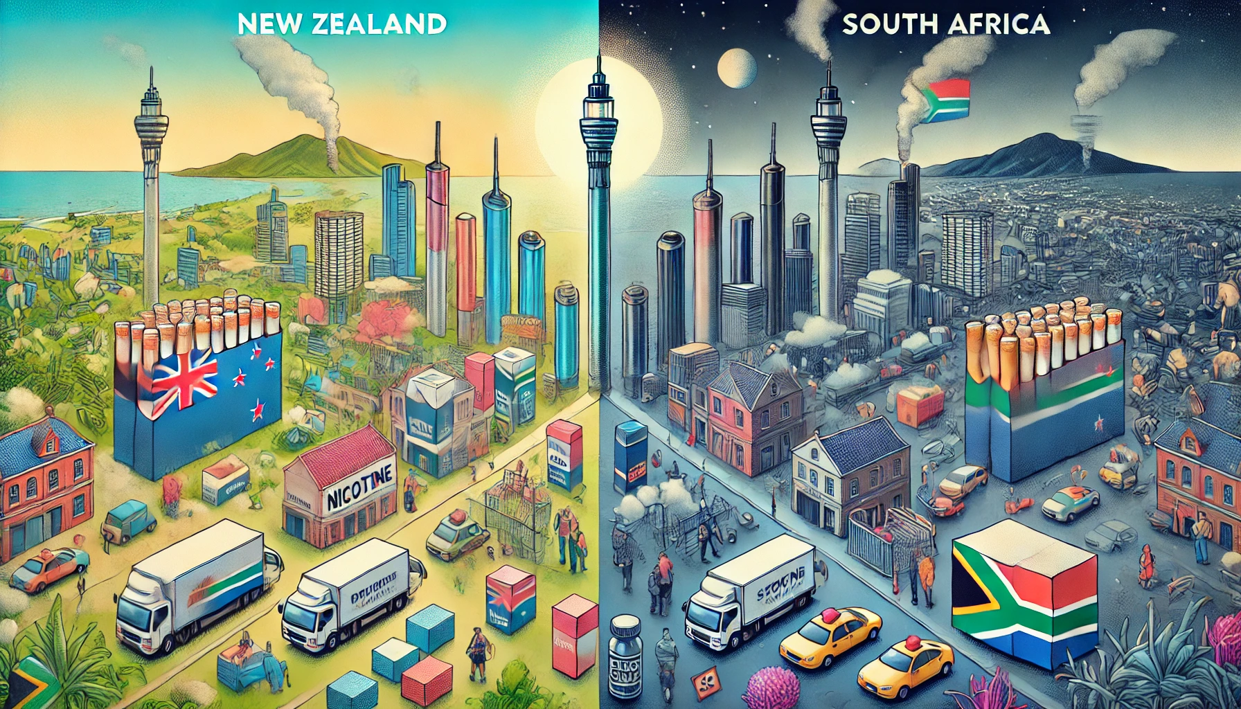 A Tale of Two Approaches: Nicotine Pouch Policies in South Africa and New Zealand
