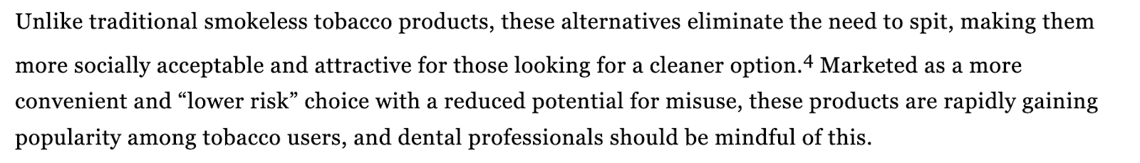 Screenshot of text highlighting the use of scare quotes in an article.